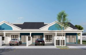 Taman Berchang Damai a new village-growth township in Kuala Lipis, Pahang