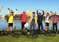 Dato_Rashid__fourth_from_left__with_some_of_the_delegates_after_their_cycle_ride_in_Perth