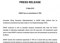KWAP first statement