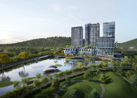 UMCity Medini Lakeside_Aerial View_Artist Impression