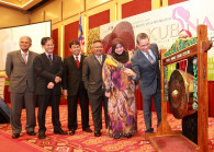 Ministry of Works Datuk Haji Fadillah bin Haji Yusof​ officiating WIBM today at PWTC.jpg