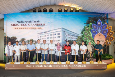 EcoWorld breaks ground on Chinese primary school in Puncak Alam, targets 2028 opening