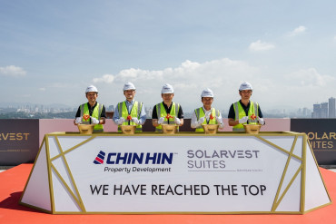 Chin Hin tops out Solarvest Suites in Bangsar South with 90% take-up 