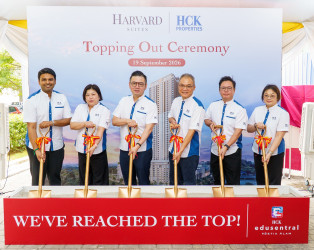 HCK tops out Harvard Suites @ edusentral, 100% taken up