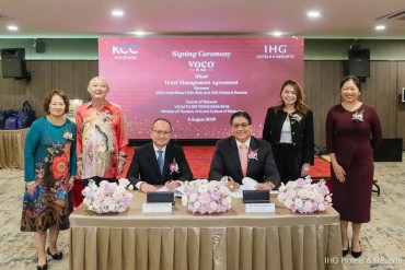 IHG, KCC Holdings Group sign agreement to open 107-room voco Muar