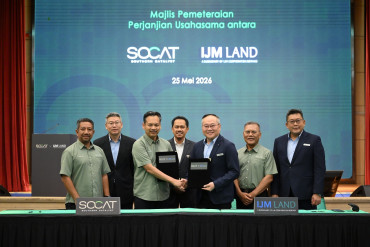 IJM Land, SOCAT to jointly develop RM1.96 bil industrial project in Johor JS-SEZ 