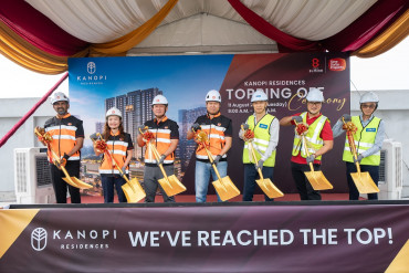 Sime Darby Property tops out Kanopi Residences at Elmina City Centre