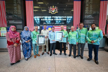 KPKT first ministry to receive GreenRE Gold Rating 
