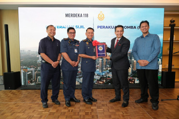 Menara Merdeka 118 receives Fire Certificate from JBPM, implements automated real-time fire monitoring system
