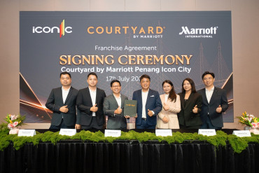 Marriott International, Iconic Group ink agreement to launch Courtyard by Marriott on Penang mainland 