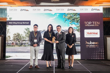 Mah Sing among Malaysia’s top 10 developers at Hubexo Asia Awards for 15th year