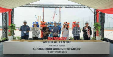 Sunway Healthcare breaks ground on RM800m Iskandar Puteri hospital