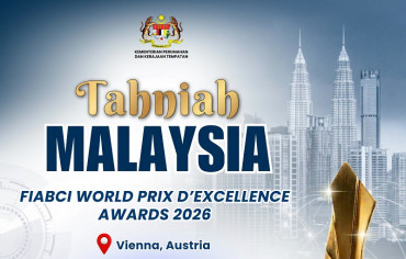 KPKT: Malaysia emerges as biggest winner at FIABCI World Prix d’Excellence Awards 2026